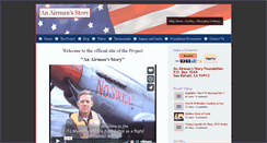 Desktop Screenshot of airmansstoryfoundation.com